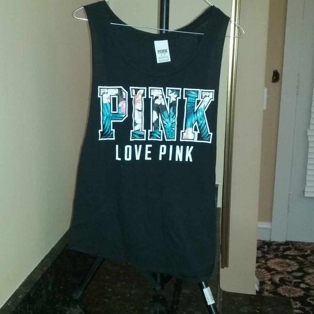 Pink Victoria's Secret Muscle Shirt