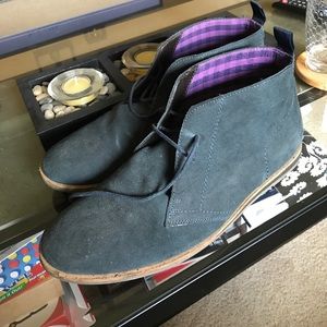 Ben Sherman chukka blue suede men's 9