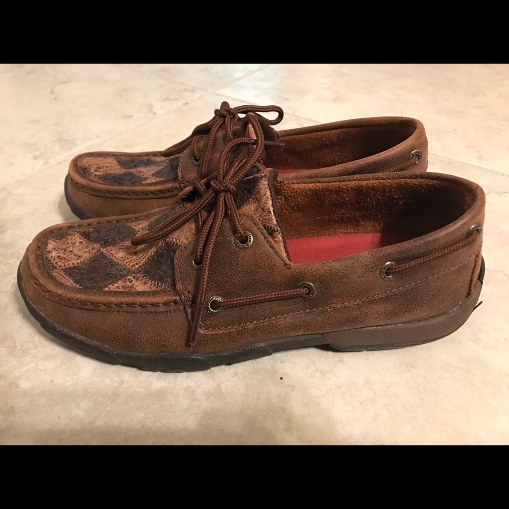 Twisted X Shoes - Checkered Toe