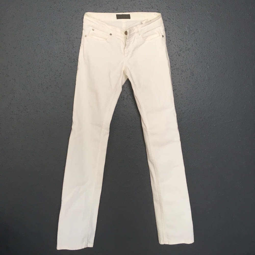 Acne Studios white jeans
