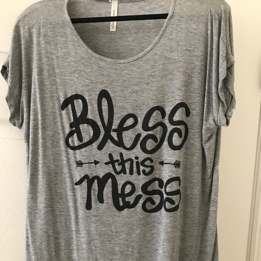 Bless this Mess T-shirt XL