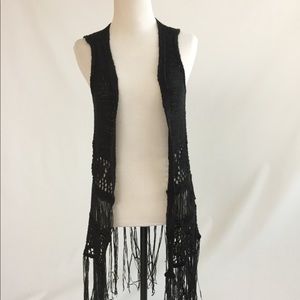 Steve Madden fringe vest