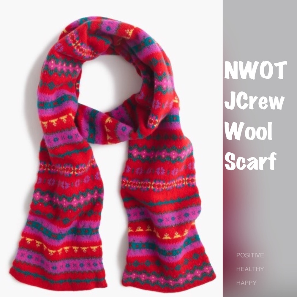 NWOT J.Crew  Wool Scarf
