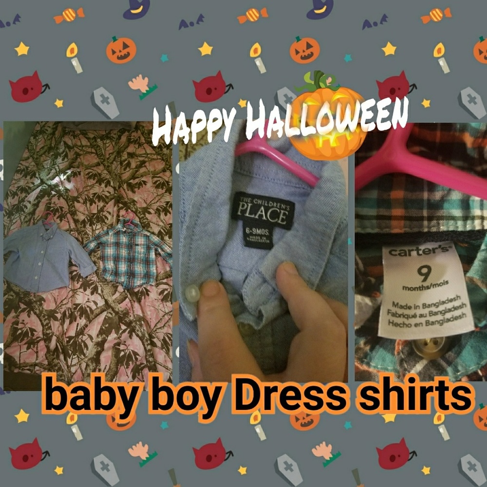 **sold** Baby boy dress shirts