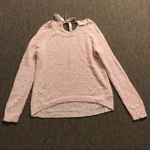 Pink sweater