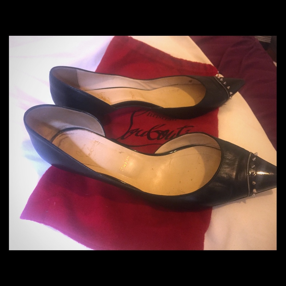 Louboutin Culturella 50 mm heel size 42 (11) black