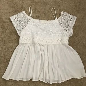 Altar’d state cold shoulder top