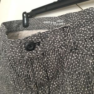 GAP Slim City patterned trousers