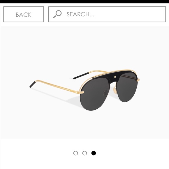 Dio(R)evolution Sunglasses - Black and Gold Tone - Picture 6 of 6
