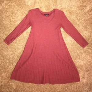 Red Sweater Dress