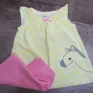 Baby girl infant outfit. 0-3months Carters