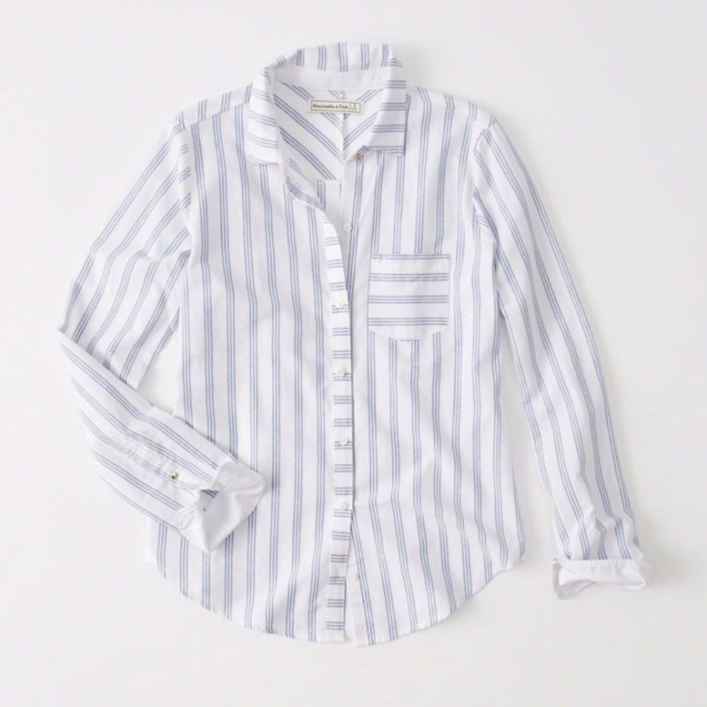 Abercrombie & Fitch | Striped Oxford Shirt