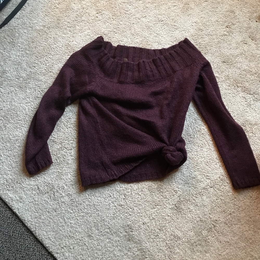Off the shoulders sweater