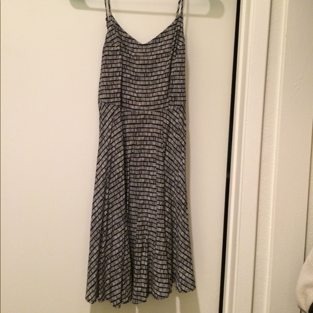 Black and white dress