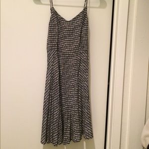 Black and white dress