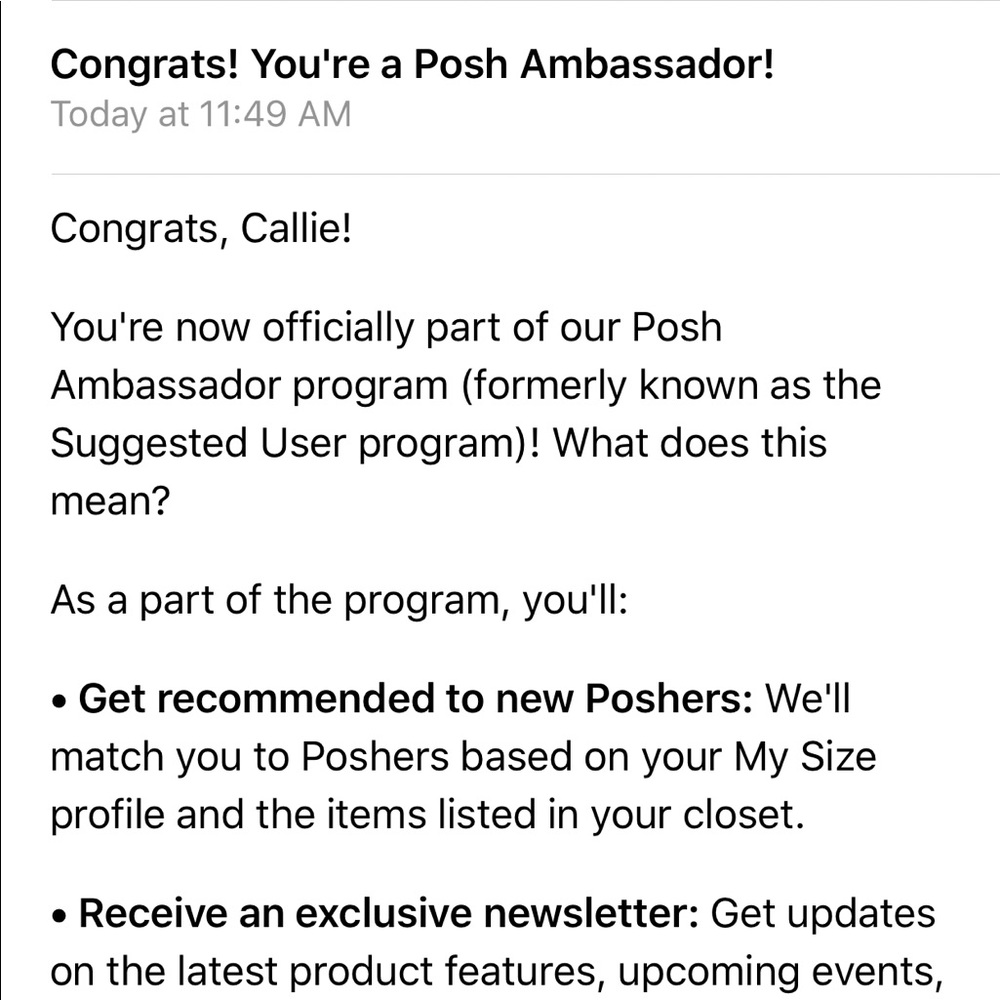 🌟I’m a Poshmark Ambassador!🌟