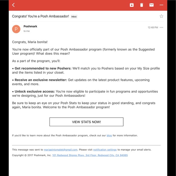 πPoshmark AmbassadorπSuggested User π - Picture 4 of 7
