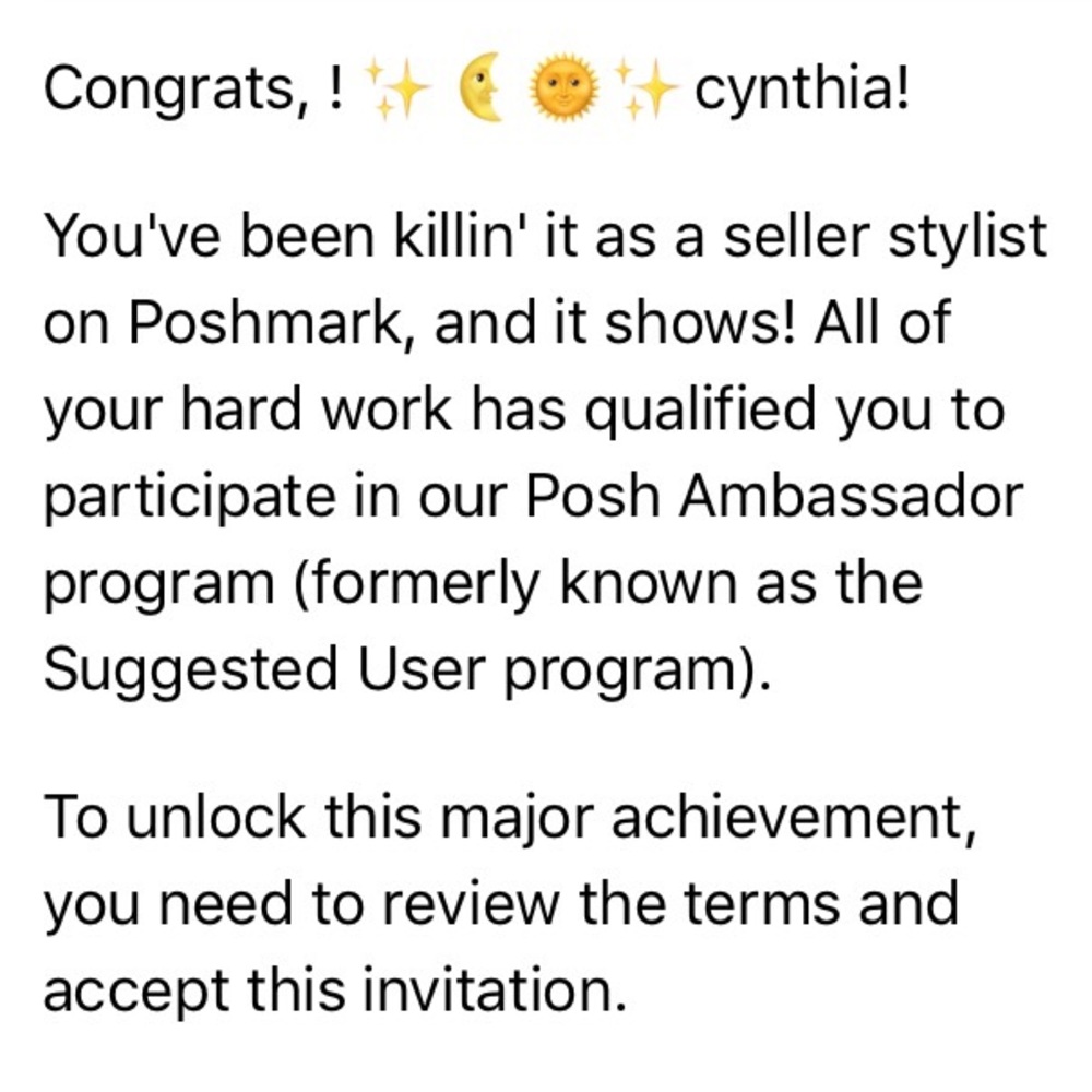 I'm an Ambassador (Suggested User)! 🙂🙃🙂 Yipee!