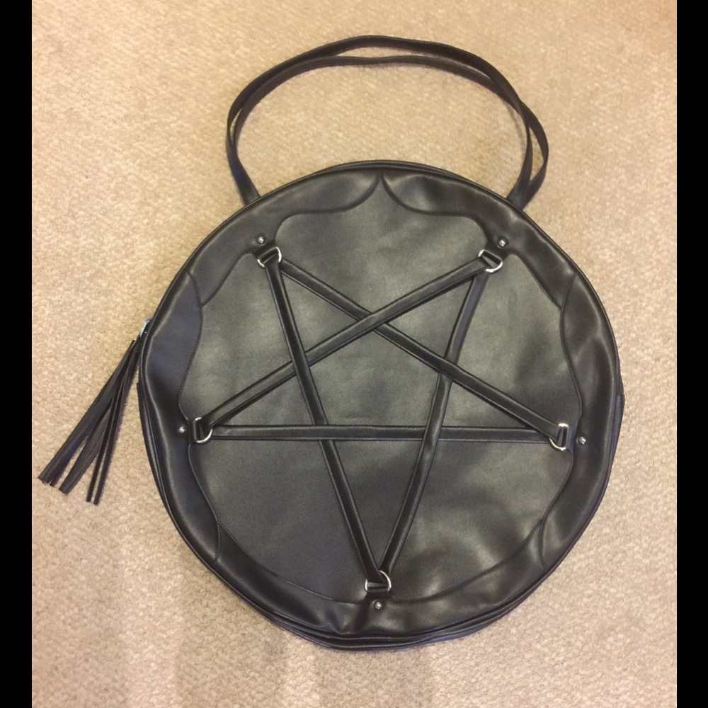HUGE Dollskill pentagram purse!