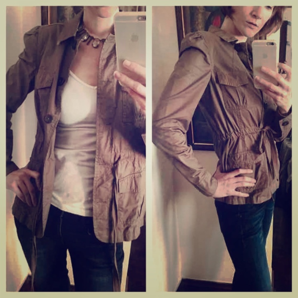 Converse utility military brown jacket