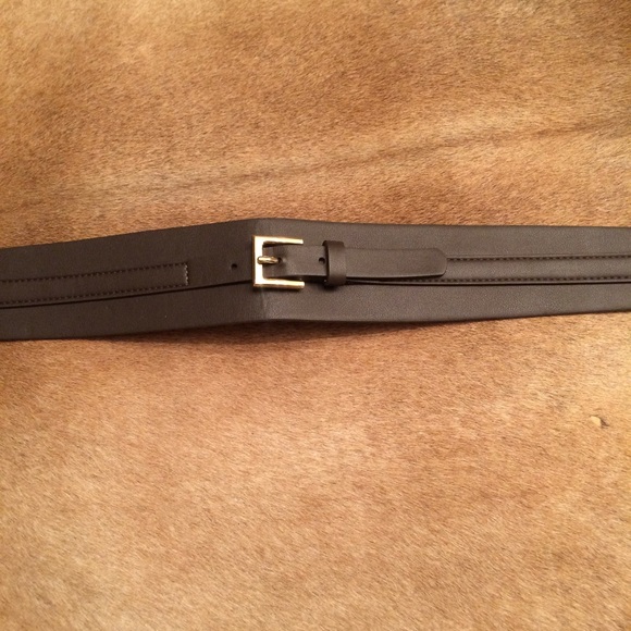 IP Blue Linea Pelle Brown Buckle Belt - Picture 4 of 5