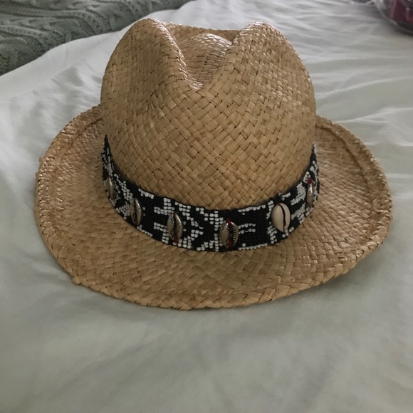 Juicy Couture straw fedora style hat main image 4