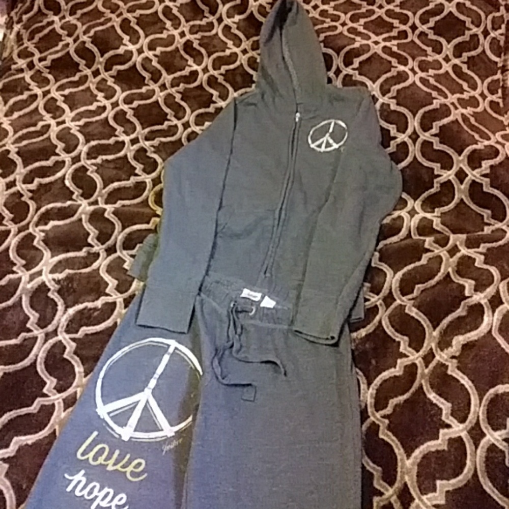 Gray Jogging Suit