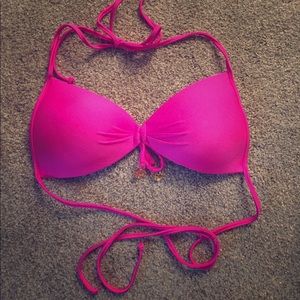 Bright Pink Bikini Top - Never Used