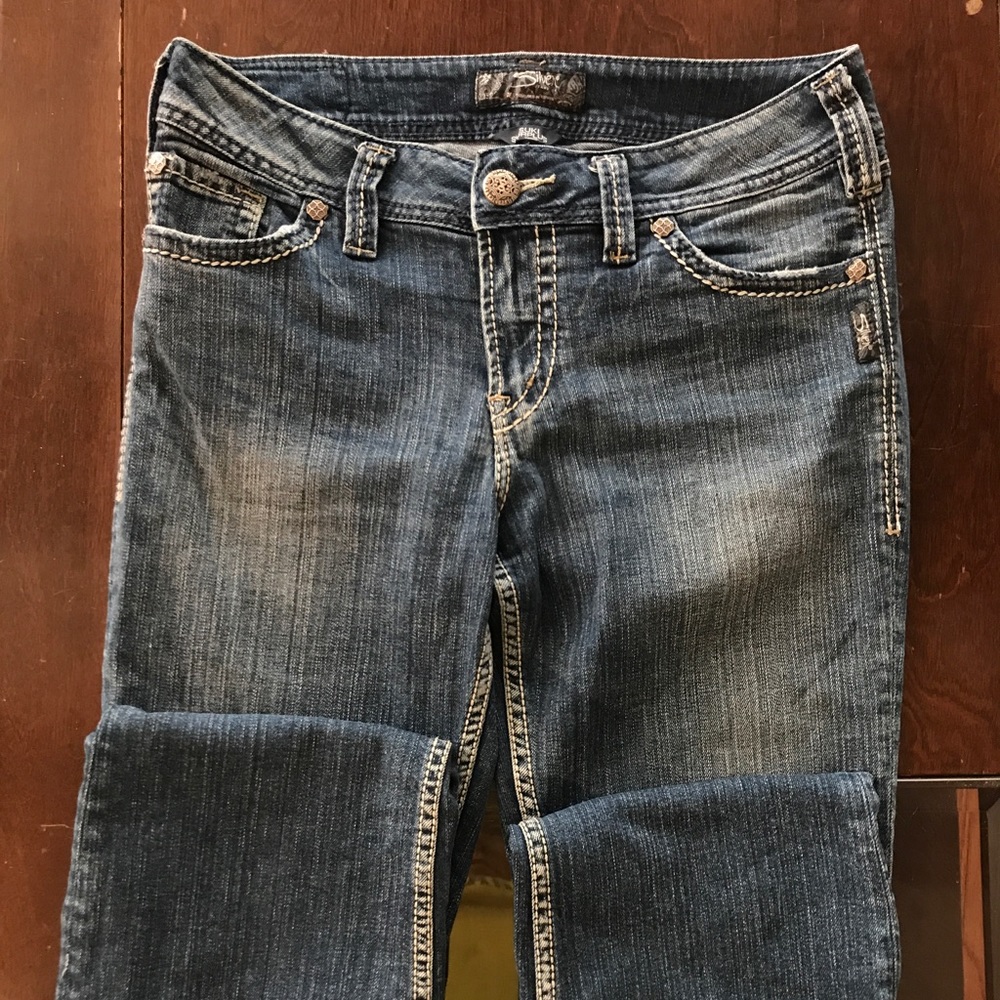 Silver jeans