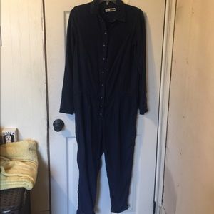 Navy Jumpsuit