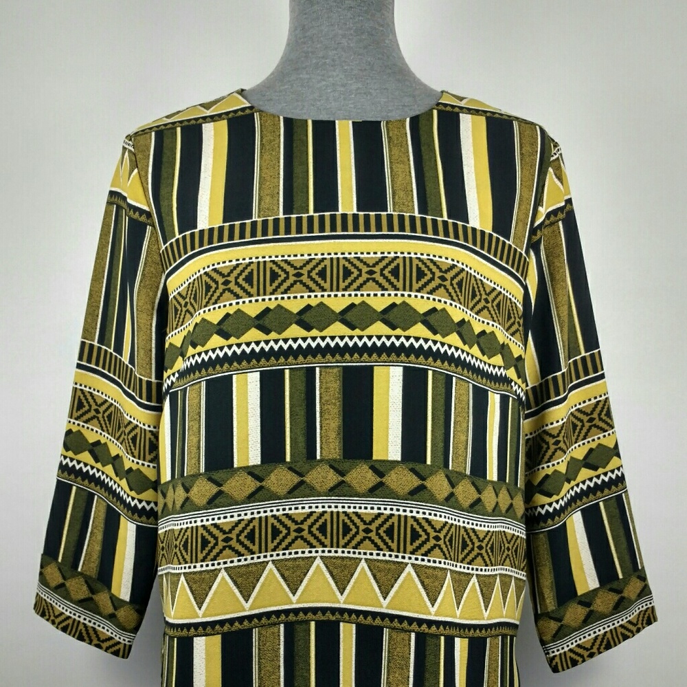 H&M Women's Stripped Printed Top