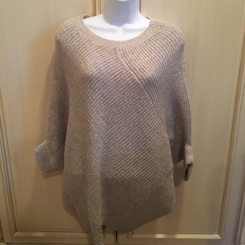 Sweater poncho