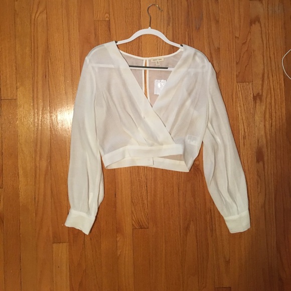 Urban Outfitters Tops - Urban outfitter sheer crop top