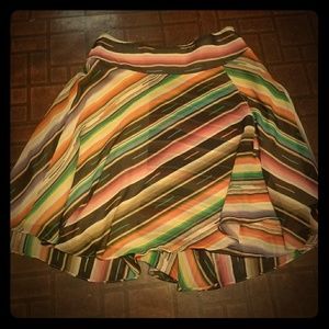 Small multicolored skirt