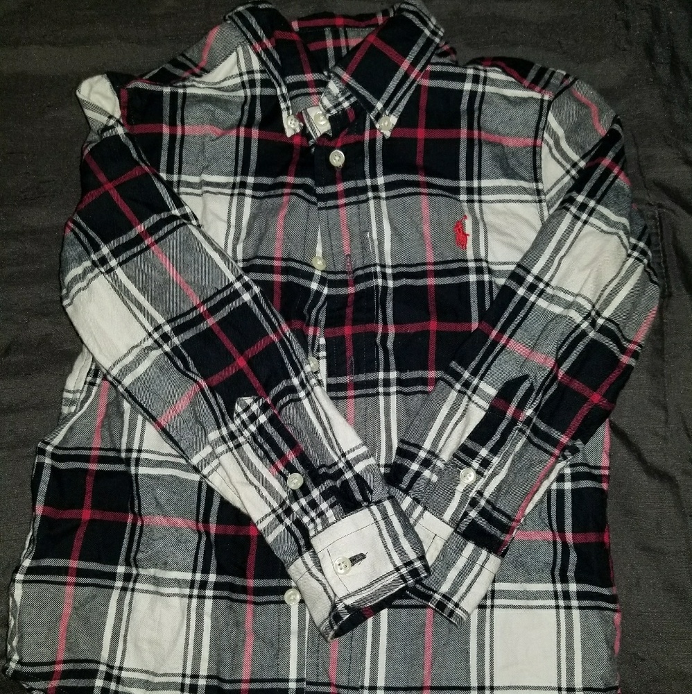 Boys Ralph Lauren button down size 4