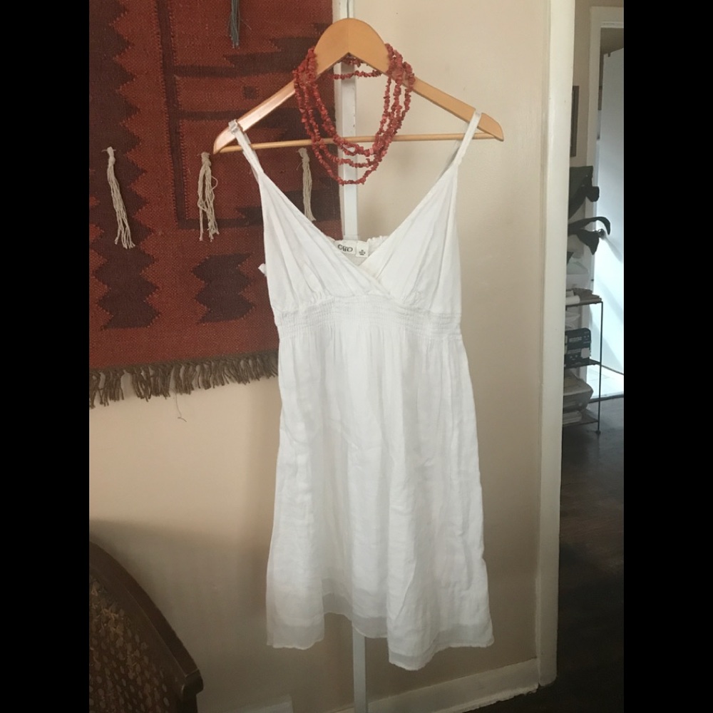White dress