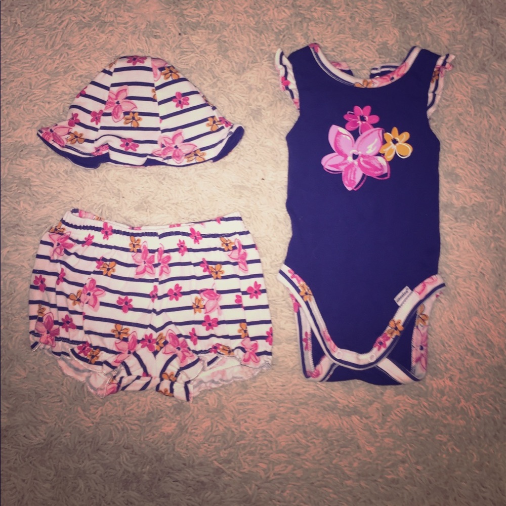 Baby girl 3 piece set 0-3M