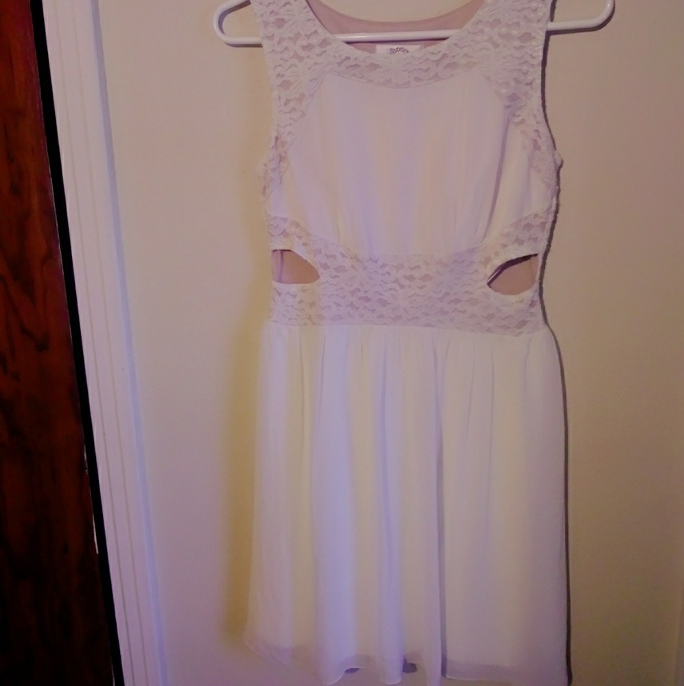 Light cut-out dress