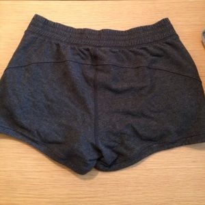 Gray lululemon shorts