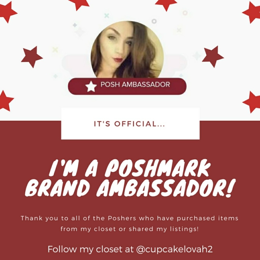 🎉 I'M A POSHMARK AMBASSADOR!!🎉