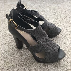 Elliot Lucca Bernadette Woven Leather Heel