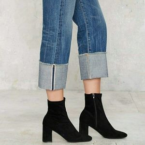 Jeffrey Campbell Cienega-Lo Ankle Boots Velvet