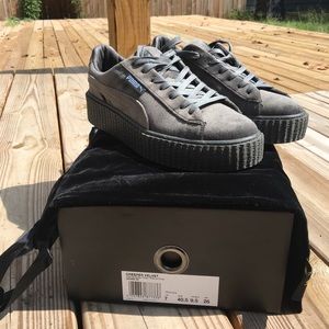 Puma Fenty Creepers Gray Suede
