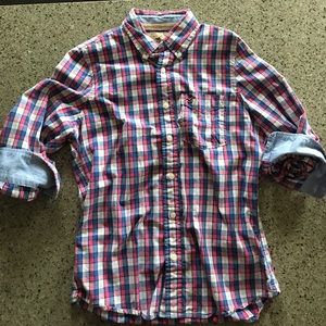 Hollister Co. casual men’s button down, L.