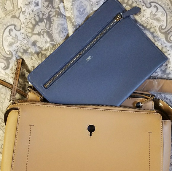 Brand New Fendi Dotcom Beige Handbag - Picture 3 of 7
