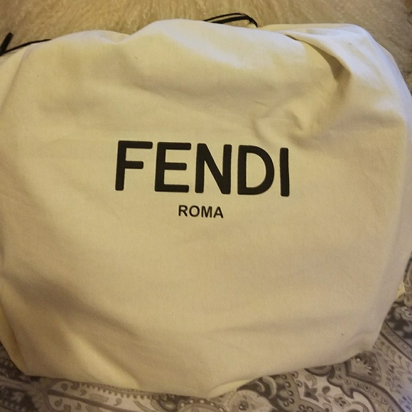 Brand New Fendi Dotcom Beige Handbag - Picture 7 of 7