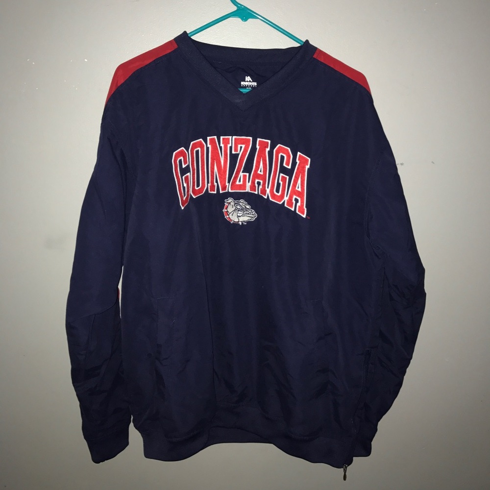 GONZAGA college wind breaker