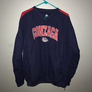 GONZAGA college wind breaker