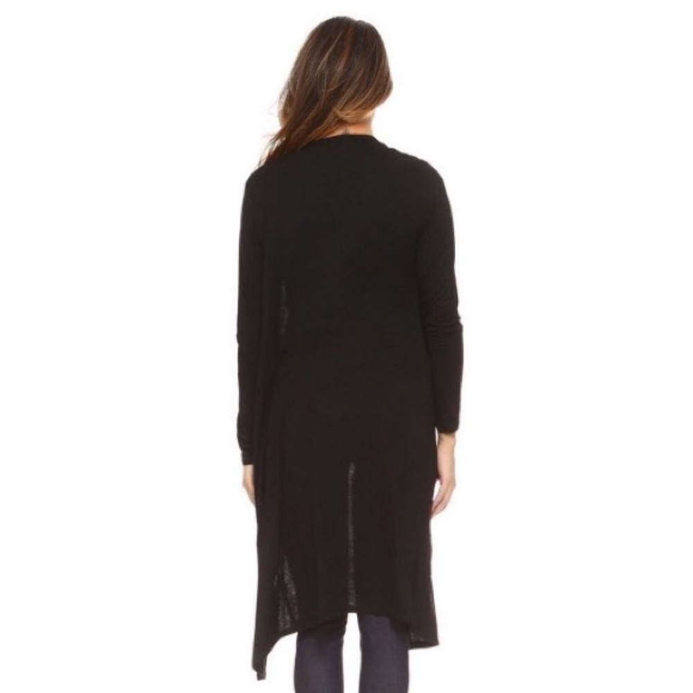 🎉CLEARANCE🎉Long Sleeve Jersey Knit Long Cardigan - Picture 4 of 4