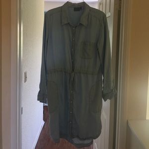 Athleta Chambray Dress